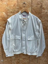 Kingsley Vintage 80s Cream Lightweight Day Jacket Mens Size L